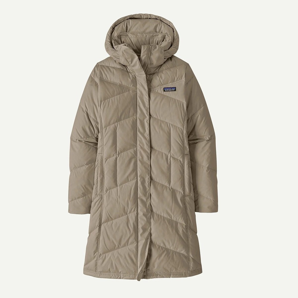 Patagonia Women's Parka Down With It Hooded NEW Seabird Grey Large